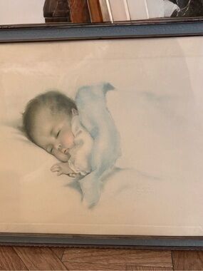 Vintage print of “A Little Bit Of Heaven”
By artists Bessie Peace Gutmann.